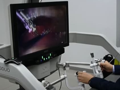 Aterrizó la cirugía robotizada a distancia en hospital chino mediante el 5G